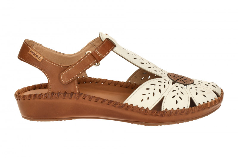 Pikolinos Vallarta Sandale weiß Blüte 655-0841C1