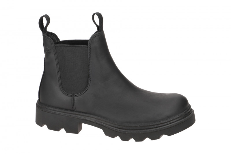 Ecco Grainer Chelsea Stiefelette schwarz Nubuck 214704
