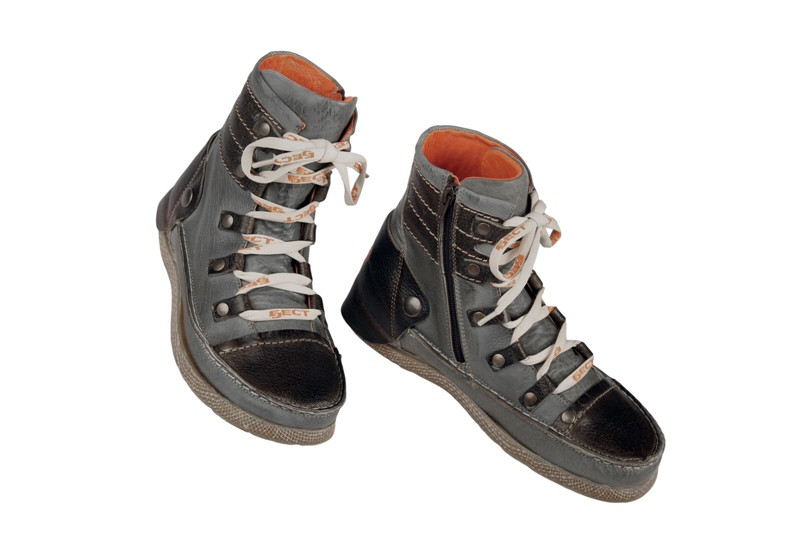 Eject Sony1 Stiefelette grün braun