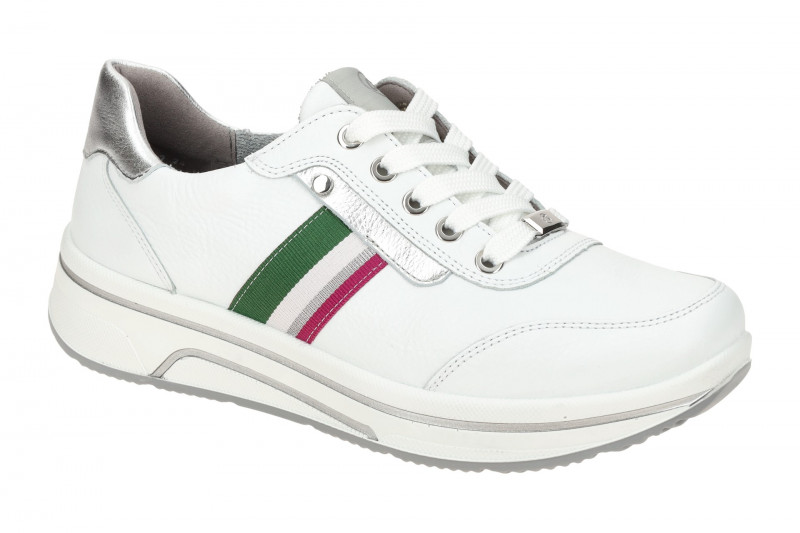ARA Sapporo 3 Schuhe Sneaker weiß silber 12-27542