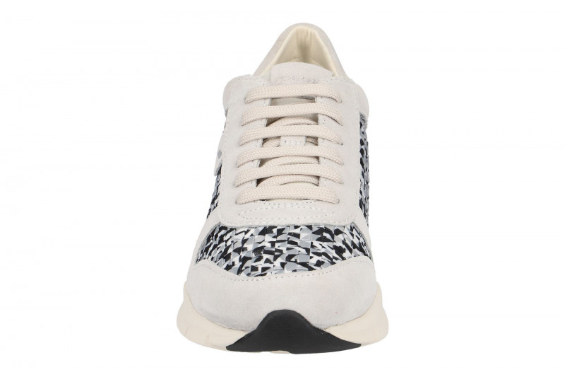 Geox Schuhe Sukie weiß grau karo