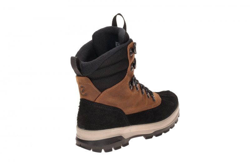 Ecco Rugged Track Stiefel Boots braun schwarz wasserdicht Outdoor 838204