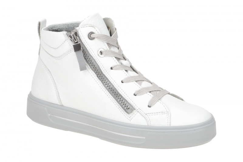 ARA Courtyard Schuhe Sneaker High weiß grau 12-27404