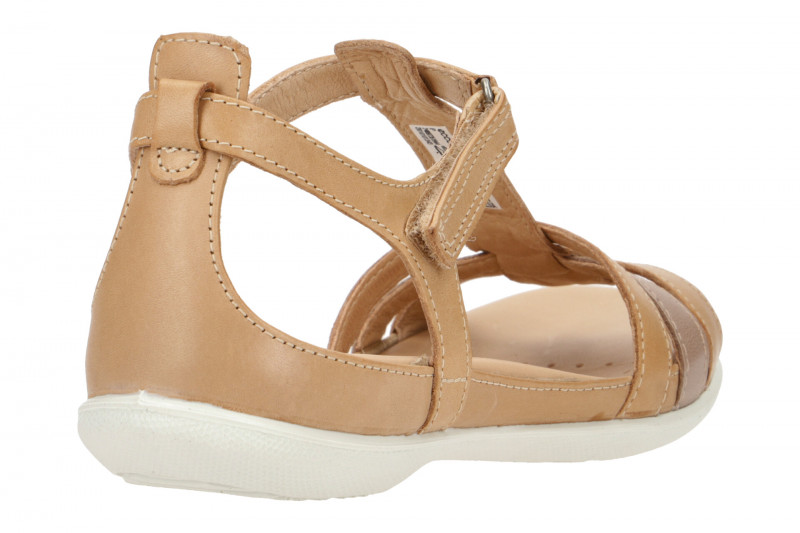 Ecco Flash Damen T-Steg Sandale hellbraun