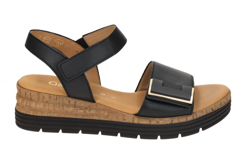 Gabor Keil Sandale schwarz Glattleder 82.700.57