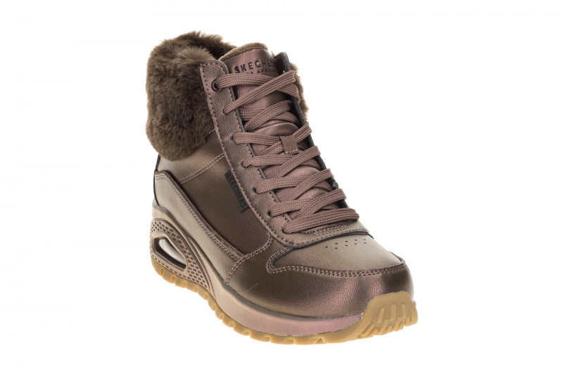 Skechers Uno Rugged Stiefeletten braun lila Flip Flop 167821