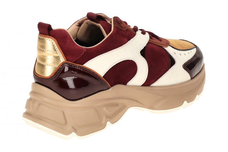 Högl Faith Schuhe Sneaker rot braun Chunky-Stil 5302