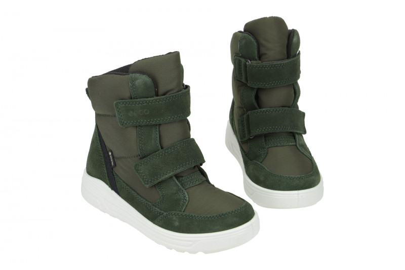 Ecco Urban Kinderstiefel grün Warmfutter GORE-TEX