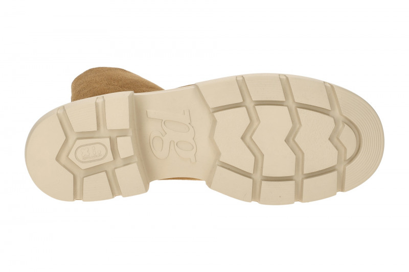 Paul Green Winter Stiefelette braun Front-Zip Boots 8251