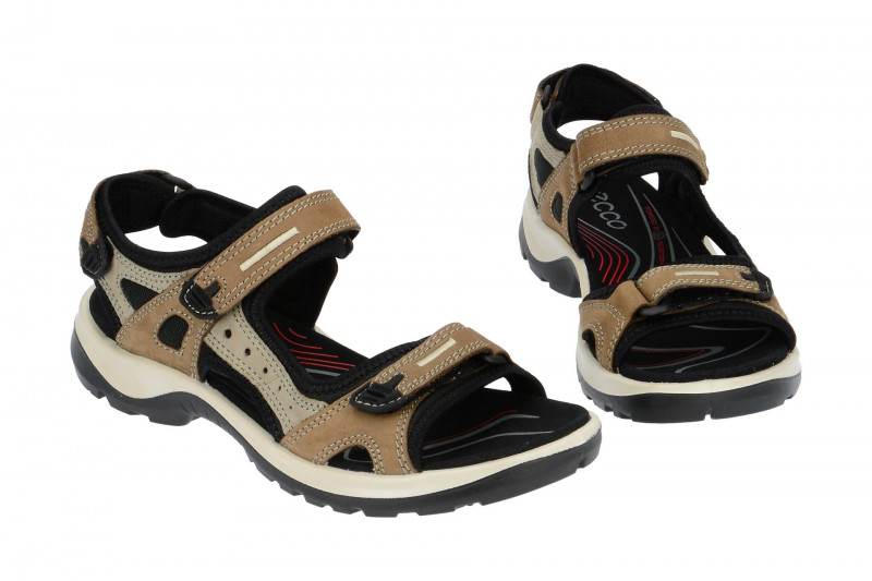 Ecco Damen Sandale Offroad hellbraun