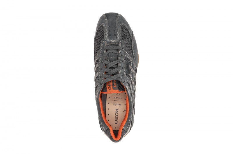 Geox Snake Schuhe grau orange U55MNA