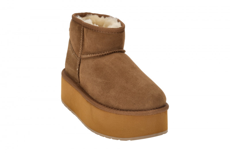 EMU Stinger Micro Flatform Stiefel braun Plateau Boots