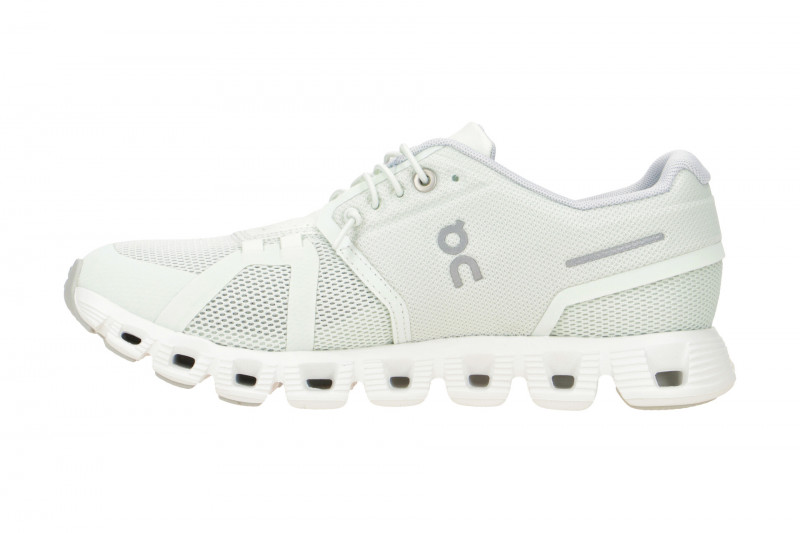 on Cloud 5 Schuhe ice weiß hellgrün Damen Sport 59.98774