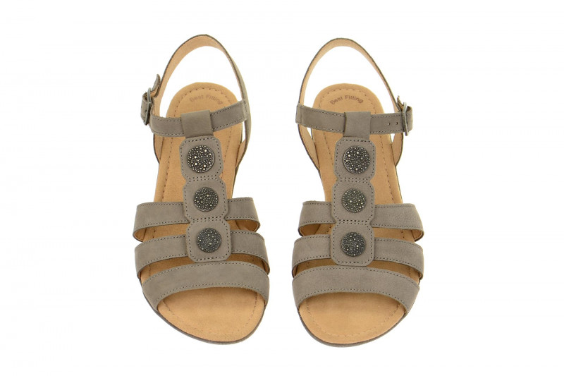 Gabor Sandale grau fumo Nubuk 24.552.13