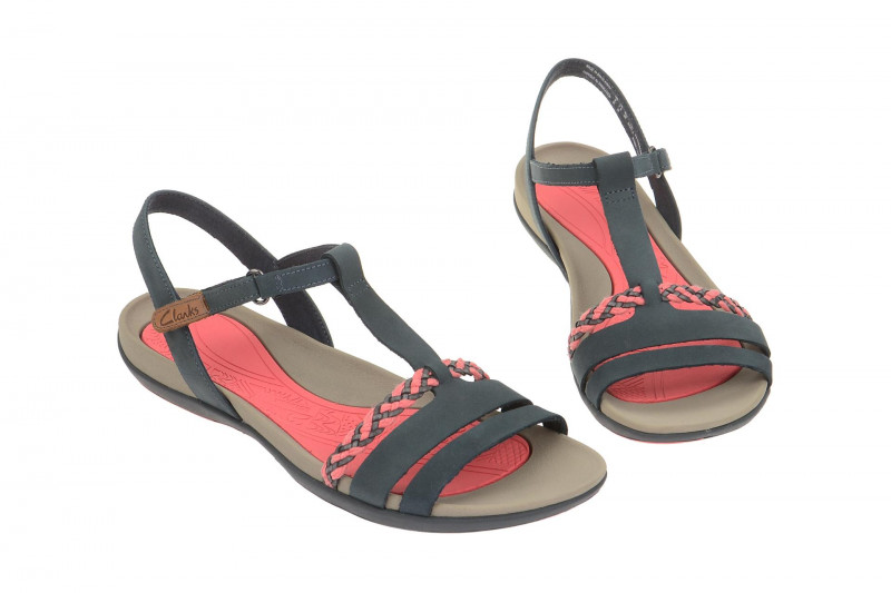 Clarks Tealite Grace Sandale blau navy 26106848
