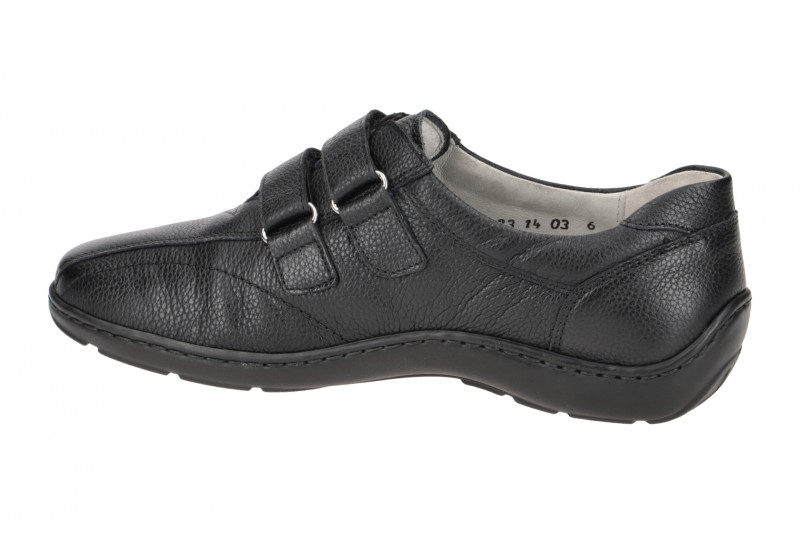 Waldläufer Henni Slipper Damen schwarz 496301