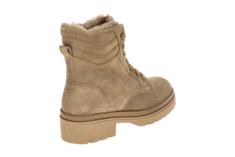 Gabor Winter Stiefel taupe grau Warmfutter Boots Lammfell 8068.01.003