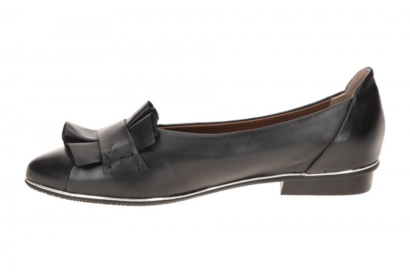 Everybody Bevin Ballerina Schuhe schwarz silber Rahmen