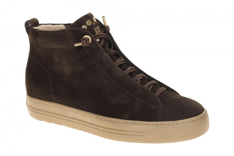 Paul Green 5283 Mid-Sneaker Schuhe braun Samt