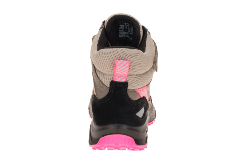 Ecco Receptor Winter Stiefel Kinder grau pink Waterproof 724822