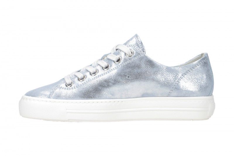 Paul Green Sneaker Schuhe blau metallic 5206