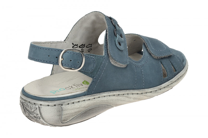 Waldläufer Garda Sandale blau denim 210004