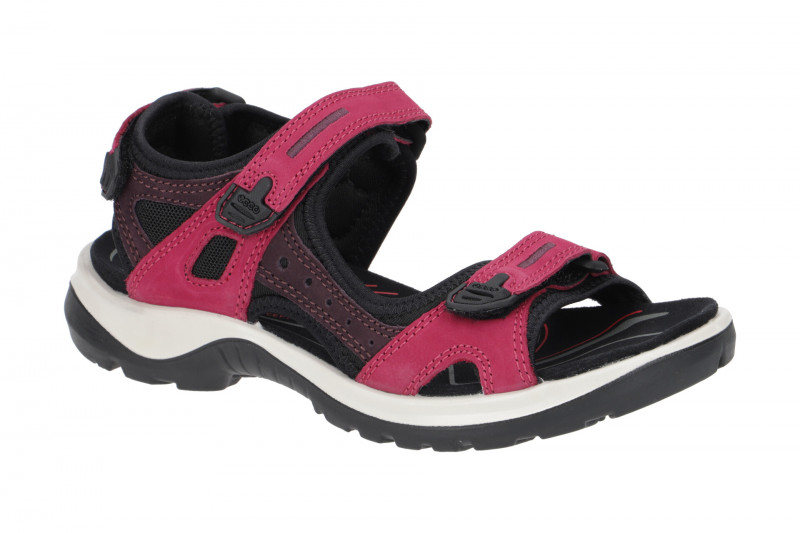Ecco Offroad Sandale rot lila Damen