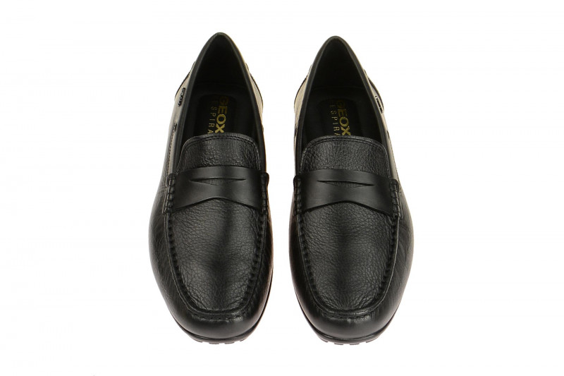 Geox Monet Mokassin Slipper schwarz