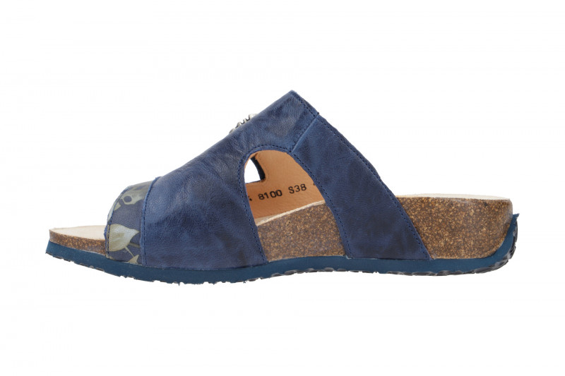 Think Mizzi Pantolette blau indigo 124