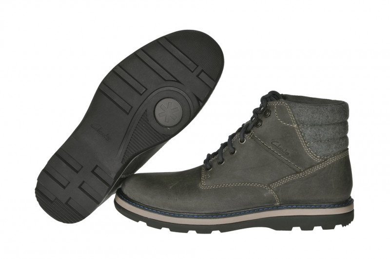 Clarks Malvern Ridge Stiefelette in dunkelgrau 20356554
