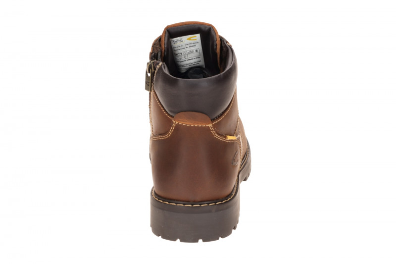 camel active Bust Stiefelette Schuhe braun tan Warmfutter