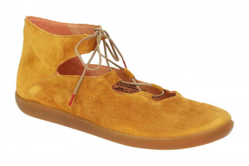 Think Nature Schuhe gelb Velour 950