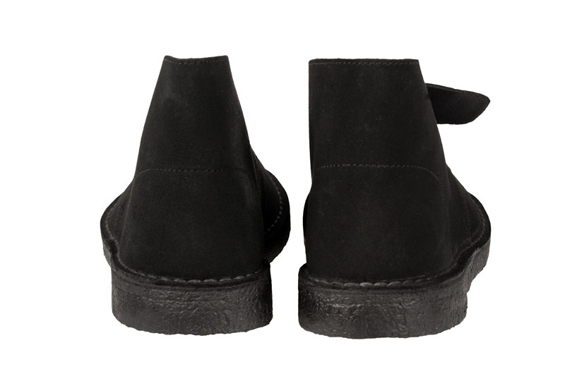 Clarks Desert Boot Schuhe schwarz velour 00111763