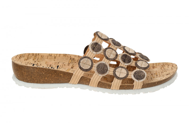 Think Julia Pantolette beige kombi 247