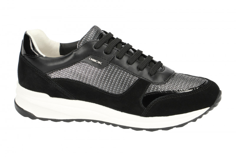 Geox Airell Sneaker Schuhe schwarz D642SC 0LY22 C1223