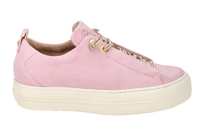 Paul Green Sneaker Plateau Schuhe rose babe Samt 5017