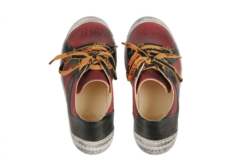 Eject Dass Schuhe rot schwarz 14005/1