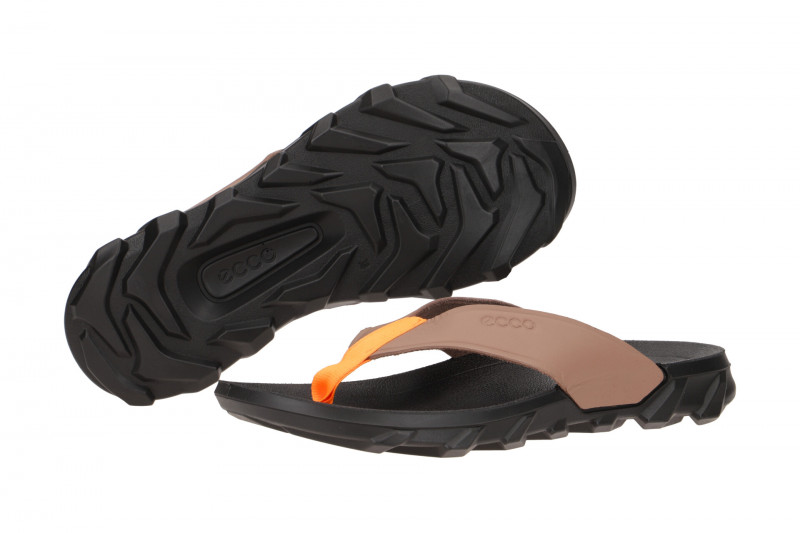 Ecco MX Flipsider Zehentrenner Pantolette braun UNISEX