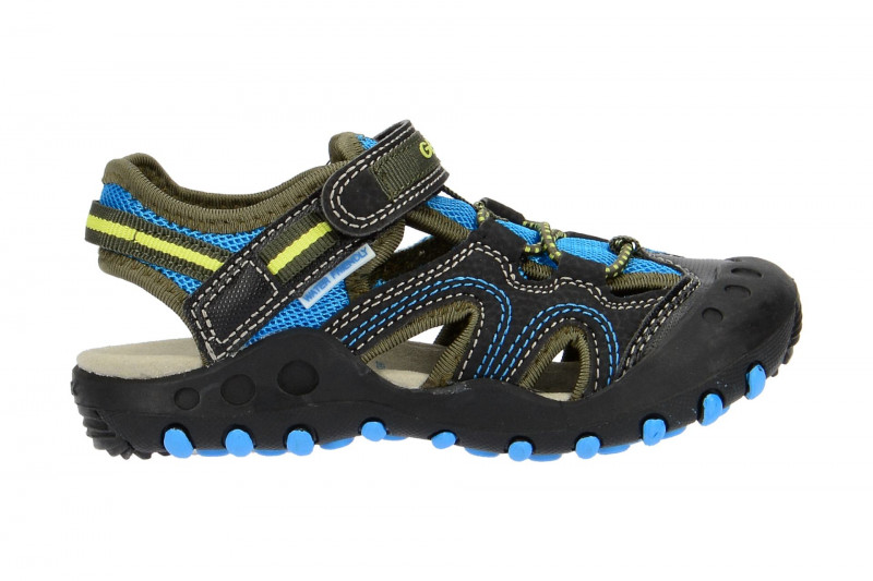 Geox Jungen Sandalen schwarz blau wassertauglich