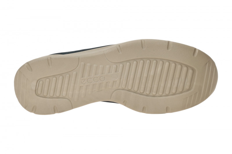 Ecco Irving Schuhe Slipper blau perforiert