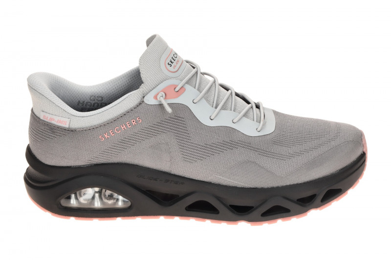 Skechers Uno Glide Step Schuhe Sneakers grau Slip Ins 190115