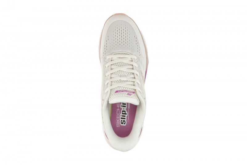 Skechers Glide Step Schuhe beige natural Damen SLIP-INS 129825
