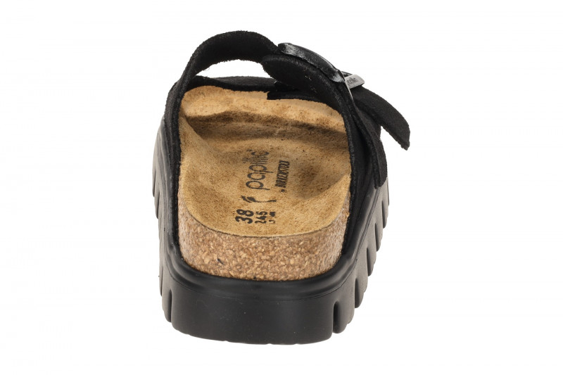 Birkenstock Arizona Papillio Chunky Pantolette schwarz SCHMAL 1028403