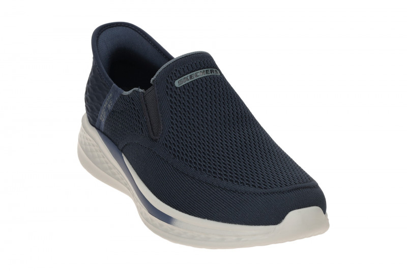 Skechers Slade Slipper Schuhe blau Slip-Ins 210811