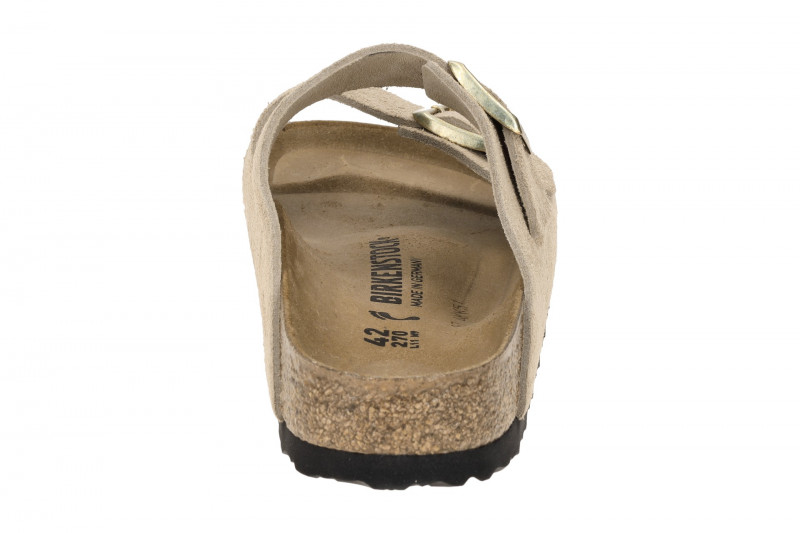 Birkenstock Arizona BS Pantolette beige sand SCHMAL 1029260
