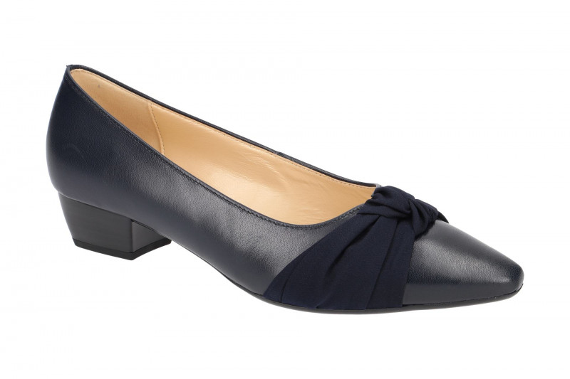 Gabor Pumps blau Glattleder 85.131.36