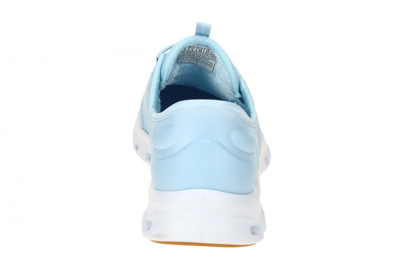 Skechers Glide Step Slipper Schuhe hellblau Slip-Ins 104574