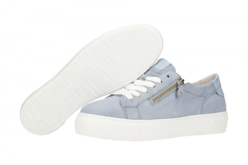 Gabor Schuhe hell-blau Damen Sneakers 314