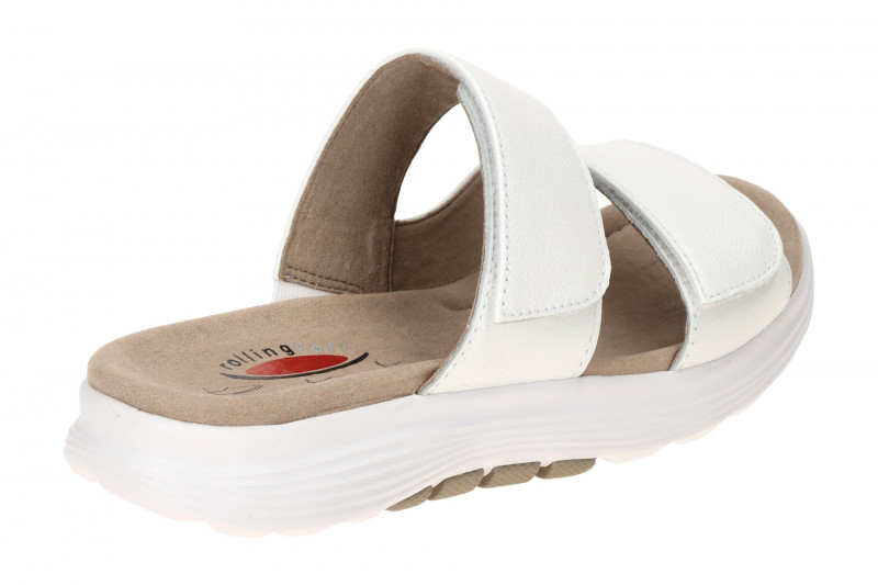 Gabor RollingSoft Pantolette weiß 86.811.50