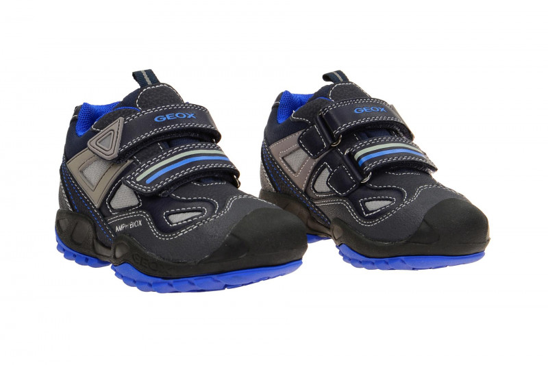 Geox Respira Jungen Schuhe Savage ABX in dunkelblau Amphibiox